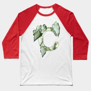 Botanical Alphabet Baseball T-Shirt